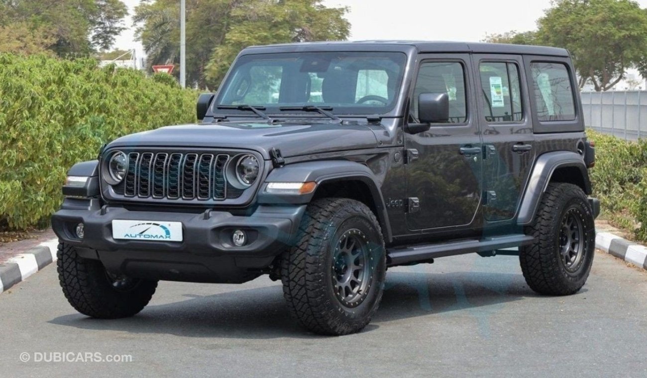 Jeep Wrangler (НА ЭКСПОРТ , For Export) Unlimited Sport S I4 2.0L TURBO , 2024 GCC , 0Km , Без пробега