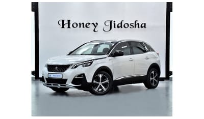 بيجو 3008 EXCELLENT DEAL for our Peugeot 3008 Turbo GT-Line ( 2020 Model ) in White Color GCC Specs