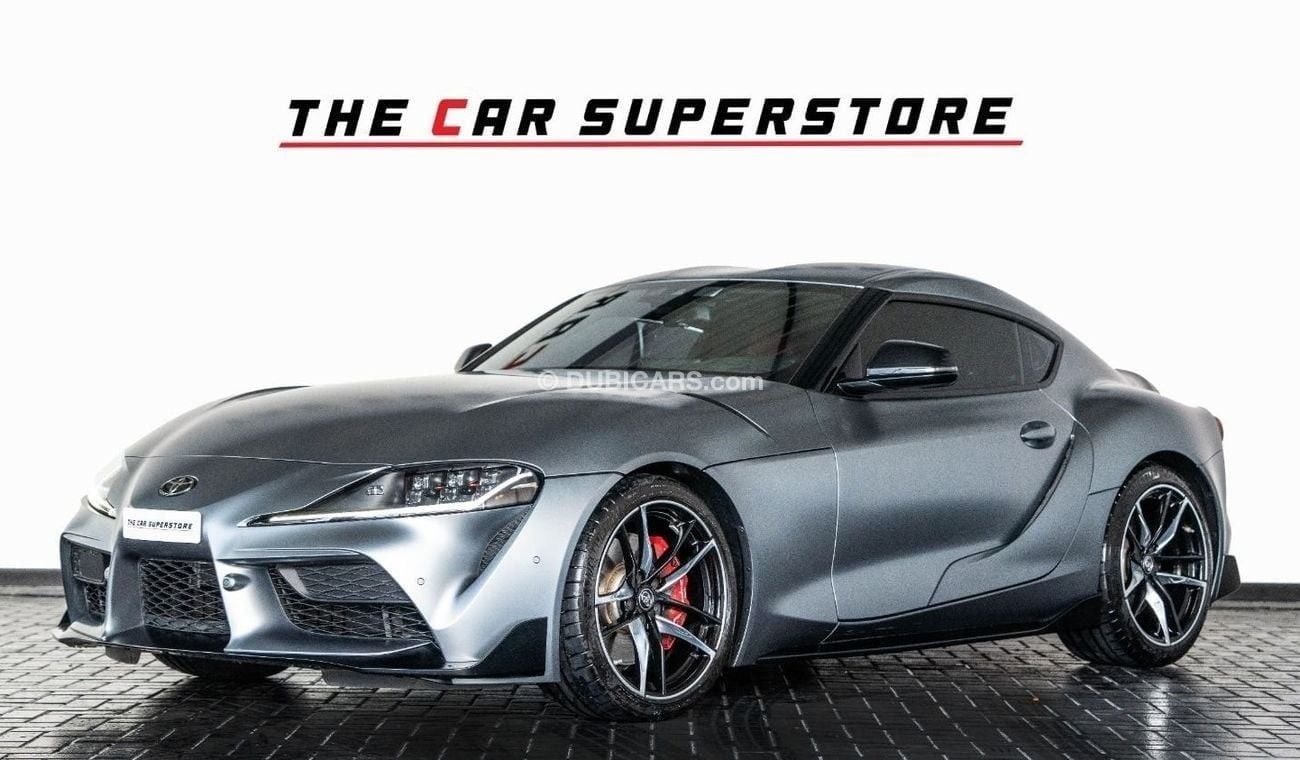 تويوتا سوبرا GR 3.0L A/T 2022-TOYOTA SUPRA GR-GCC-SPECIAL COLOR-FSH WITH AL FUTTAIM-SERVICE CONTRACT AND WARRANTY