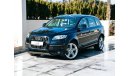 Audi Q7 AED 1,160PM | AUDI Q7  S-LINE 3.0 | SUPERCHARGED FULL OPTION | GCC | 0% DOWNPAYMENT