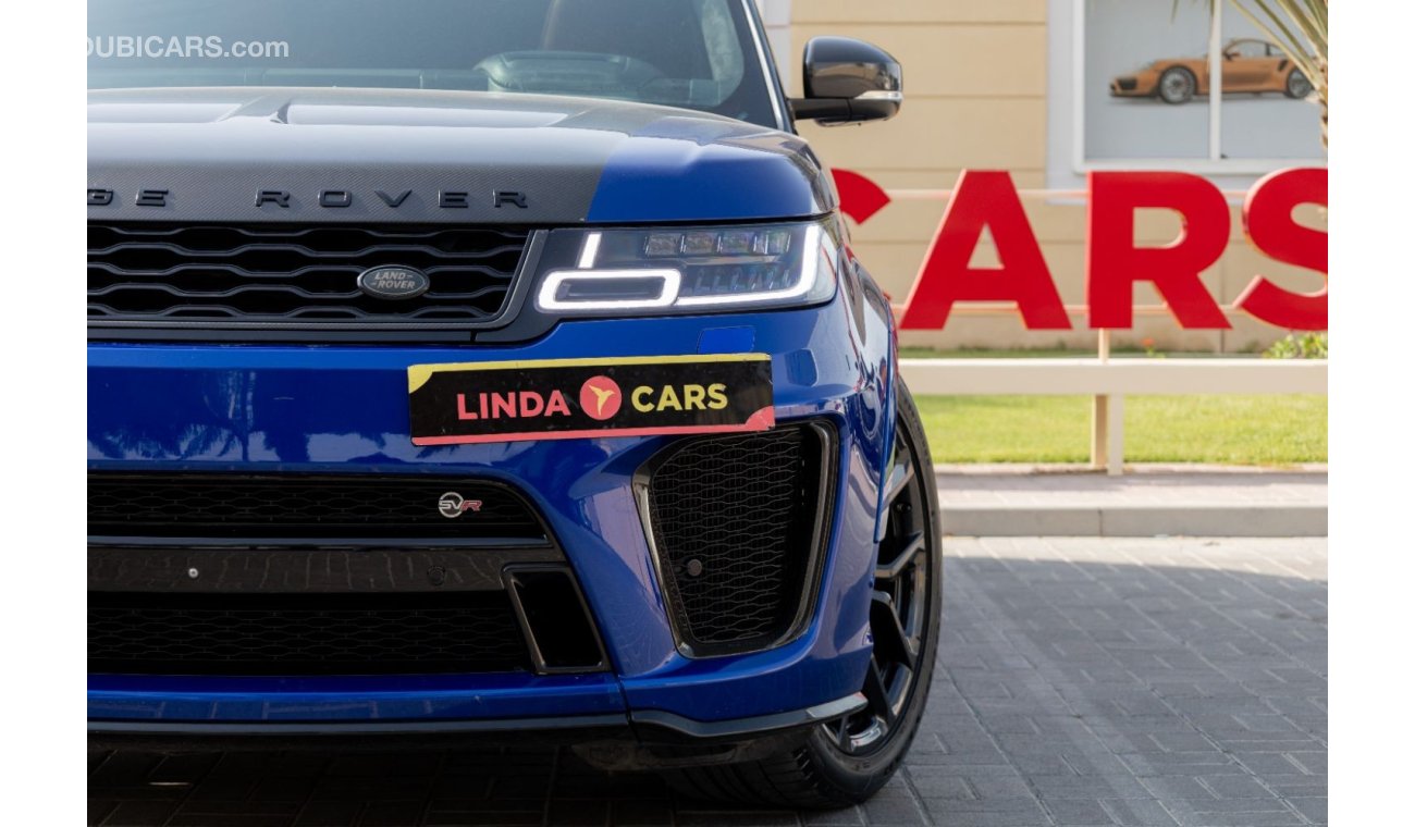 لاند روفر رينج روفر سبورت Range Rover Sport SVR 2019 GCC under Warranty with Flexible Down-Payment.