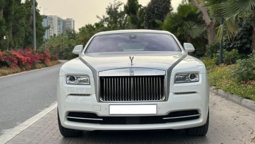 رولز رويس واريث ROLLS ROYCE WRAITH 2015 GCC SPECS A TWIN-TURBOCHARGED 6.6-LITER V-12 624 HP 590 LB-FT FULL SERVICE H