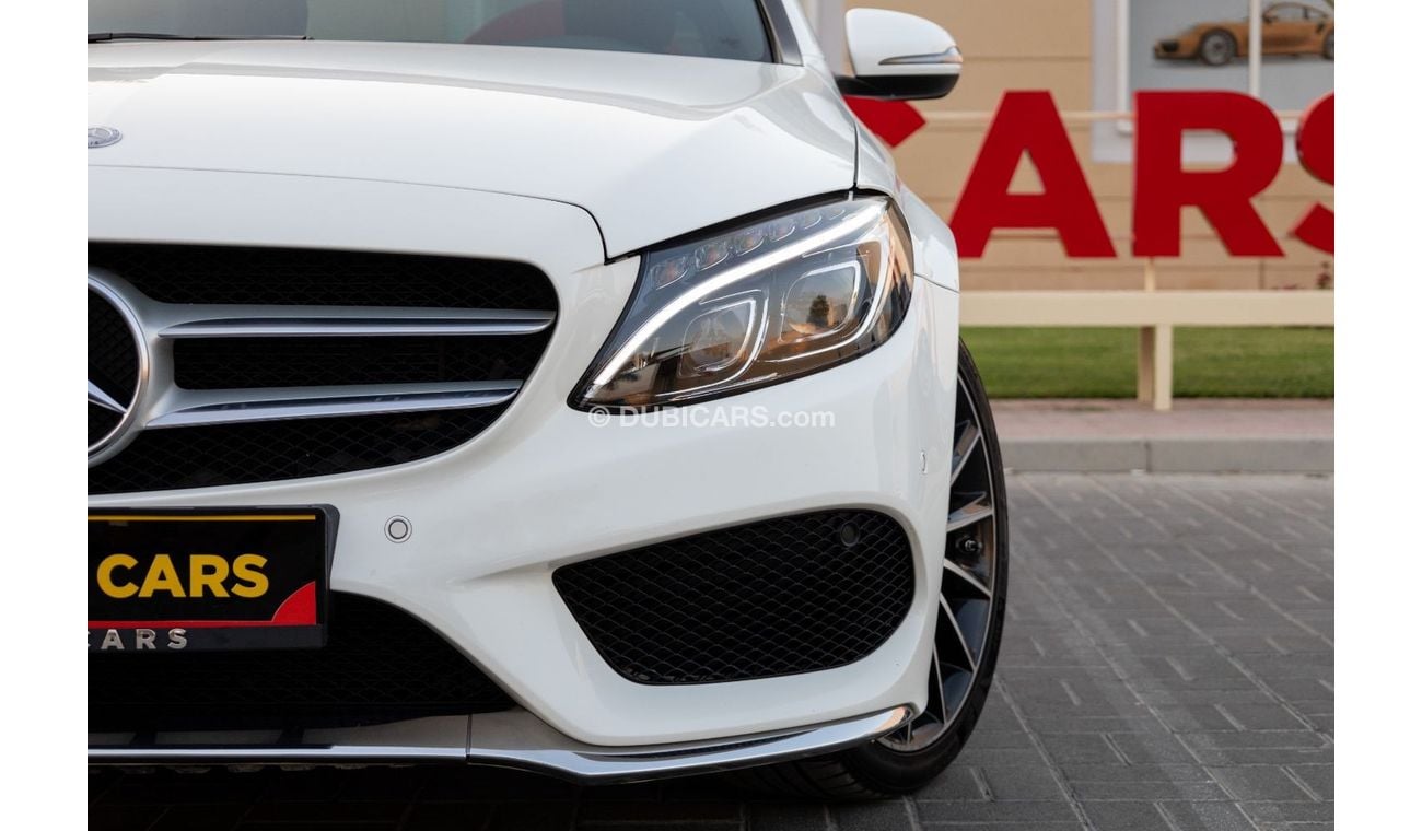 مرسيدس بنز C200 Mercedes-Benz C200 AMG Pack 2016 GCC under Warranty with Flexible Down-Payment.