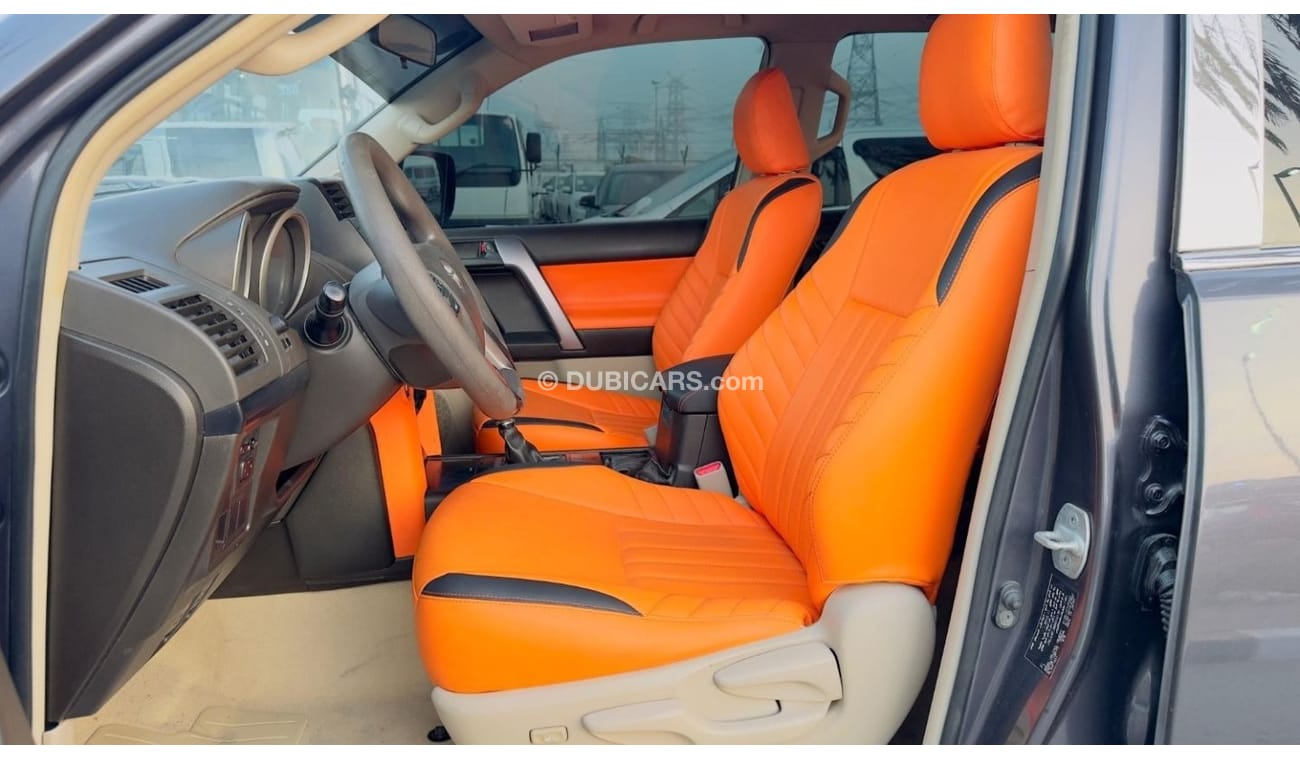 Toyota Prado MODIFIED TO 2023 PRADO | PREMIUM ORANGE LEATHER SEATS | 4.0L DIESEL | LHD | 2011