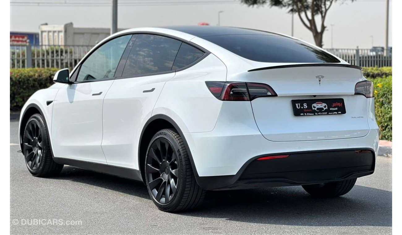 تسلا موديل Y TESLA MODEL Y LONG RANGE DUAL MOTORS 4WD 2022 GCC WITH TESLA WARRANTY IN MINT CONDITION