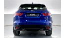 جاكوار F-Pace R-Sport | سنة ضمان مجانية | نسبة التمويل 1.99% | خالية من أضرار الفيضانات