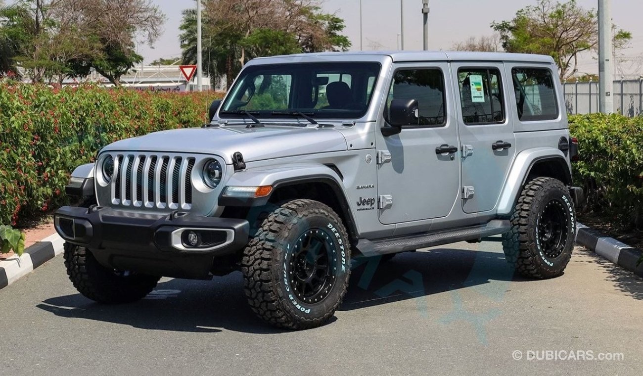 جيب رانجلر Unlimited Sahara , 2023 GCC , 0Km , With 3 Years or 60K Km Warranty @Official Dealer