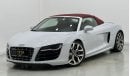 أودي R8 2012 Audi R8 Quattro V10 Spyder, Full Service History, Very Low Kms, GCC Specs