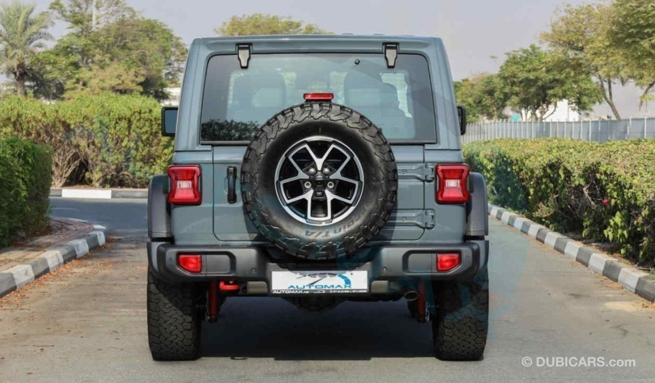 Jeep Wrangler (ТОЛЬКО НА ЭКСПОРТ , For Export) Rubicon V6 3.6L 4X4 , 2024 GCC , 0Km