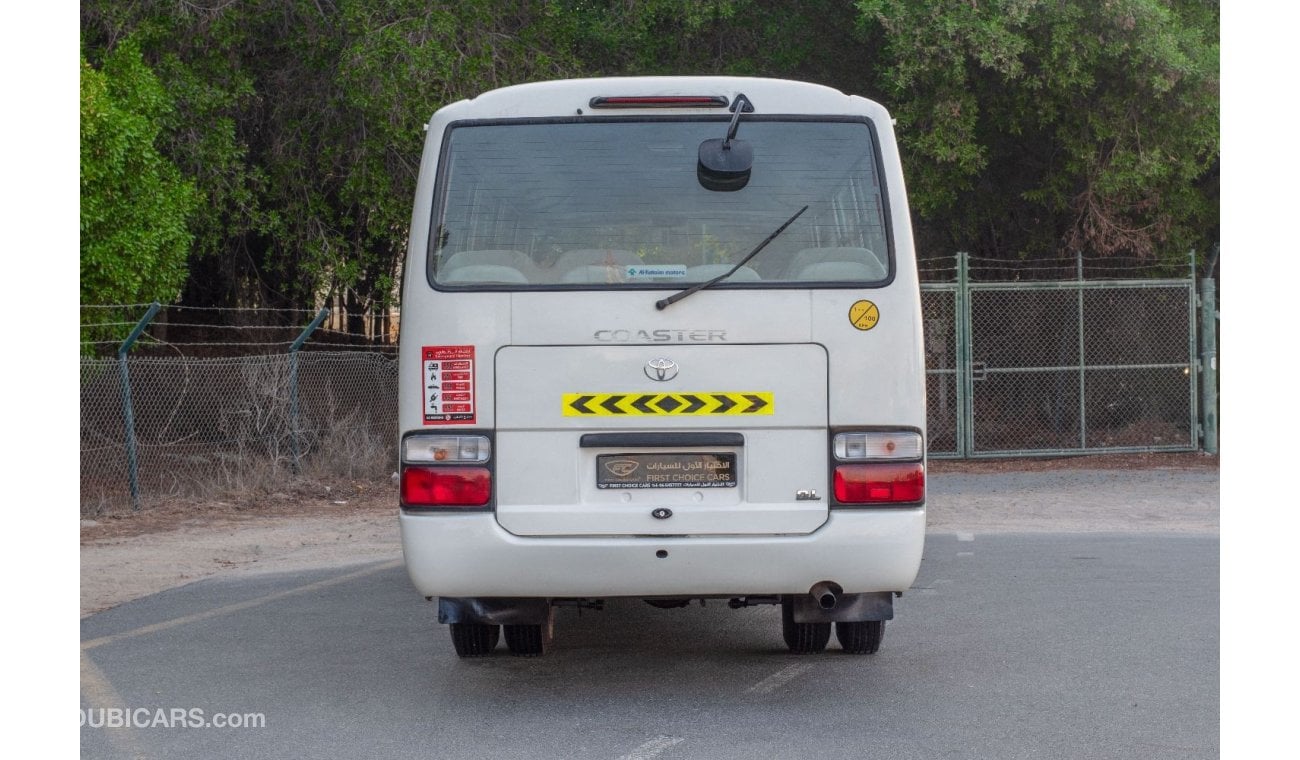 تويوتا كوستر 2016 | TOYOTA COASTER | 23-SEATER | AUTOMATIC DOOR | GCC SPECS | T79591