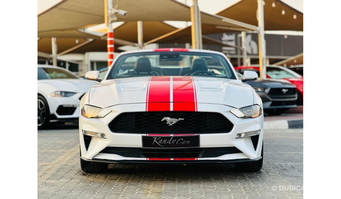 Ford Mustang EcoBoost | Monthly AED 1300/- | 0% DP | Adaptive Cruise Control | Seat Cooling/Heating | # 02723