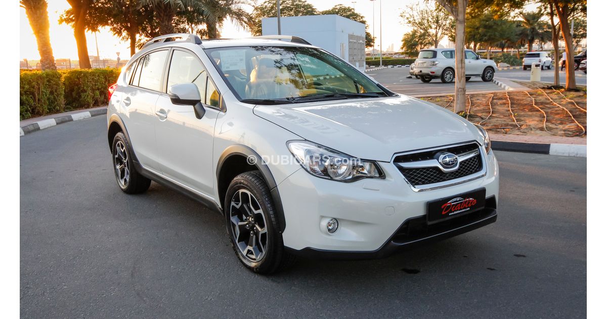 Subaru XV for sale: AED 60,000. White, 2012