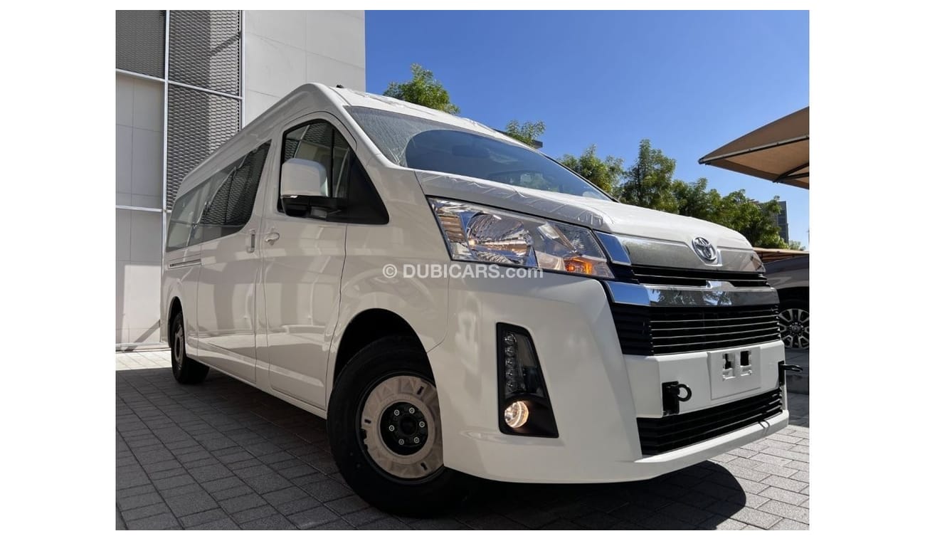 تويوتا هاياس 2025 Toyota Hiace GL 13-Seater High-Roof Full-Option 3.5L V6 Petrol A/T RWD Only For Export