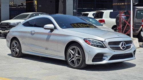 مرسيدس بنز C 300 / ECO TURBO V4 / COUPE / MOON ROOF/ 1343 MONTHLY / LOT#06911