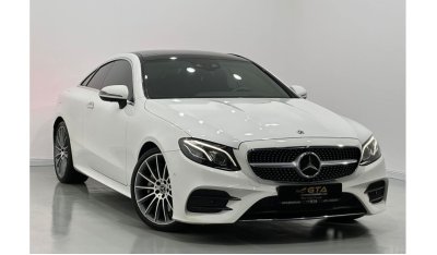 Mercedes-Benz E300 2019 Mercedes Benz E300 AMG Coupe, Oct 2024 Mercedes Warranty, Full Options, GCC