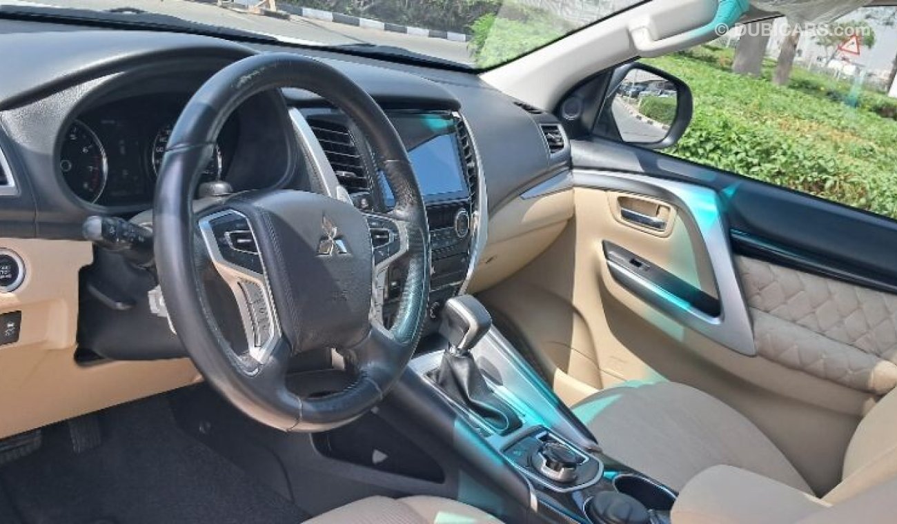 ميتسوبيشي مونتيرو MONTERO SPORT 2019 GCC WARRANTY AL HABTOOR , FULL OPTION + ORGINAL PAINT 100% + 2 KEYS