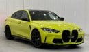 بي أم دبليو M3 2023 BMW M3 Competition SAO PAULO YELLOW, Aug 2026 BMW Warranty + Service Package, Full Service Hist