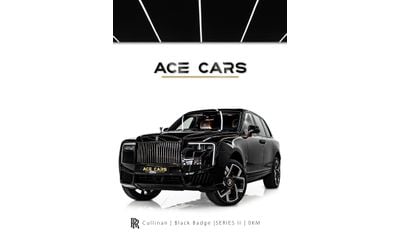 Rolls-Royce Cullinan Black Badge Full