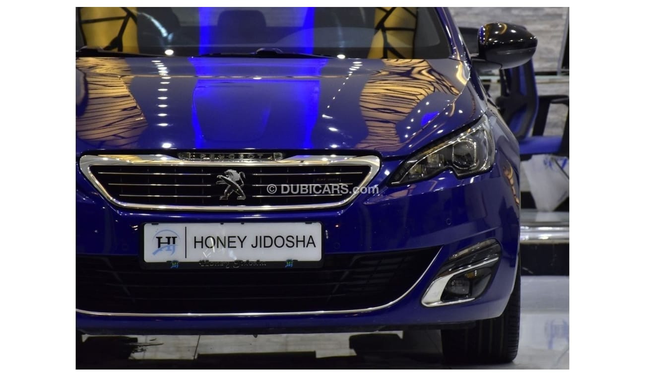 Peugeot 308 EXCELLENT DEAL for our Peugeot 308 GT-Line ( 2016 Model ) in Blue Color GCC Specs