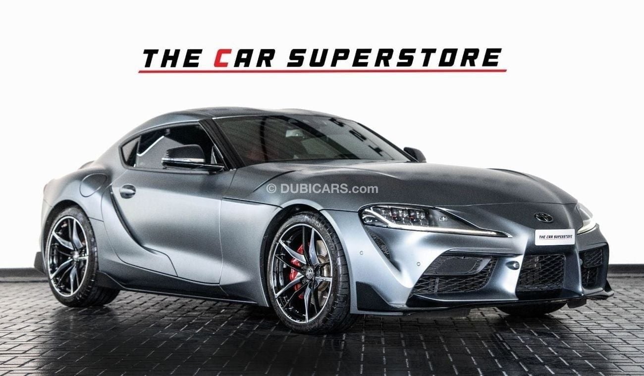 تويوتا سوبرا GR 3.0L A/T 2022-TOYOTA SUPRA GR-GCC-SPECIAL COLOR-FSH WITH AL FUTTAIM-SERVICE CONTRACT AND WARRANTY