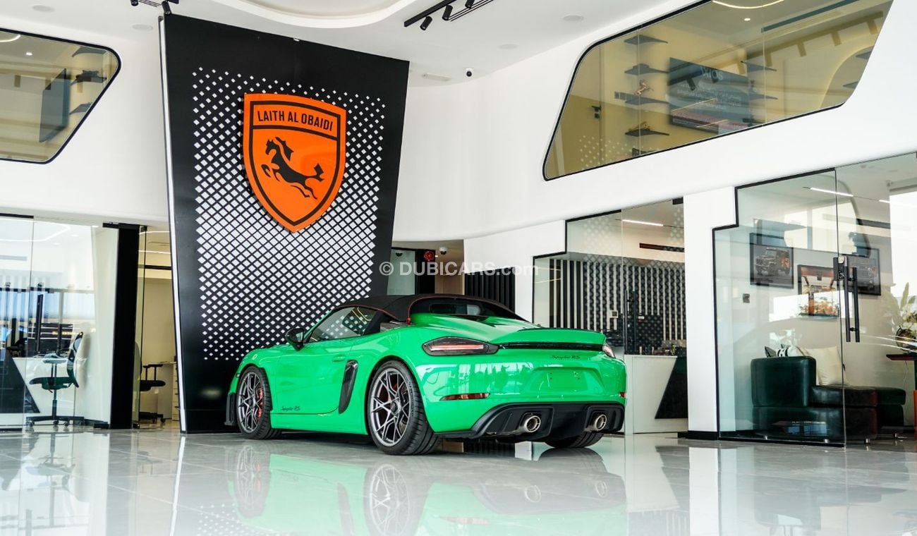 Porsche 718 Spyder RS PORSCHE 718 SPYDER WEISSACH GT4 RS, 2024, LIMITED EDITION 1 OF 500, ZERO KM