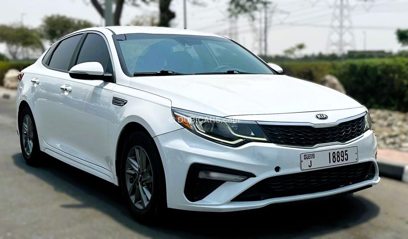 كيا أوبتيما EX 2.4L (185 HP) Kia Optima 2.4L FE  - Full Option - 2019 used white color