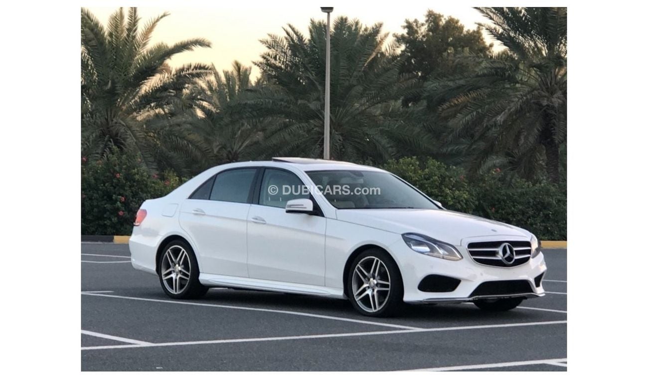 Mercedes-Benz E 350 MERCEDES BENZ E350 MODEL 2016 CAR PERFECT CONDITION INSIDE AND OUTSIDE FULL OPTION SUN ROOF LEATHER