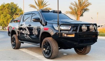 Toyota Hilux DOUBLE CABIN | PREMIUM BULL BAR WITH LED FOCUSED LIGHTS | 2.8L DIESEL | RHD | 2022