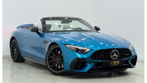 Mercedes-Benz SL 55 AMG 2022 Mercedes Benz SL55 AMG 4MATIC+ Roadster, 2027 Mercedes Warranty + Service Pack, Low Kms, GCC