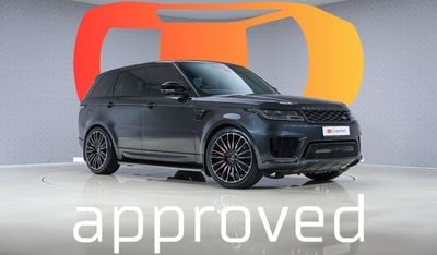 Land Rover Range Rover Sport P360 HSE Dynamic - AED 5,185 P/M - Warranty till 01/2026