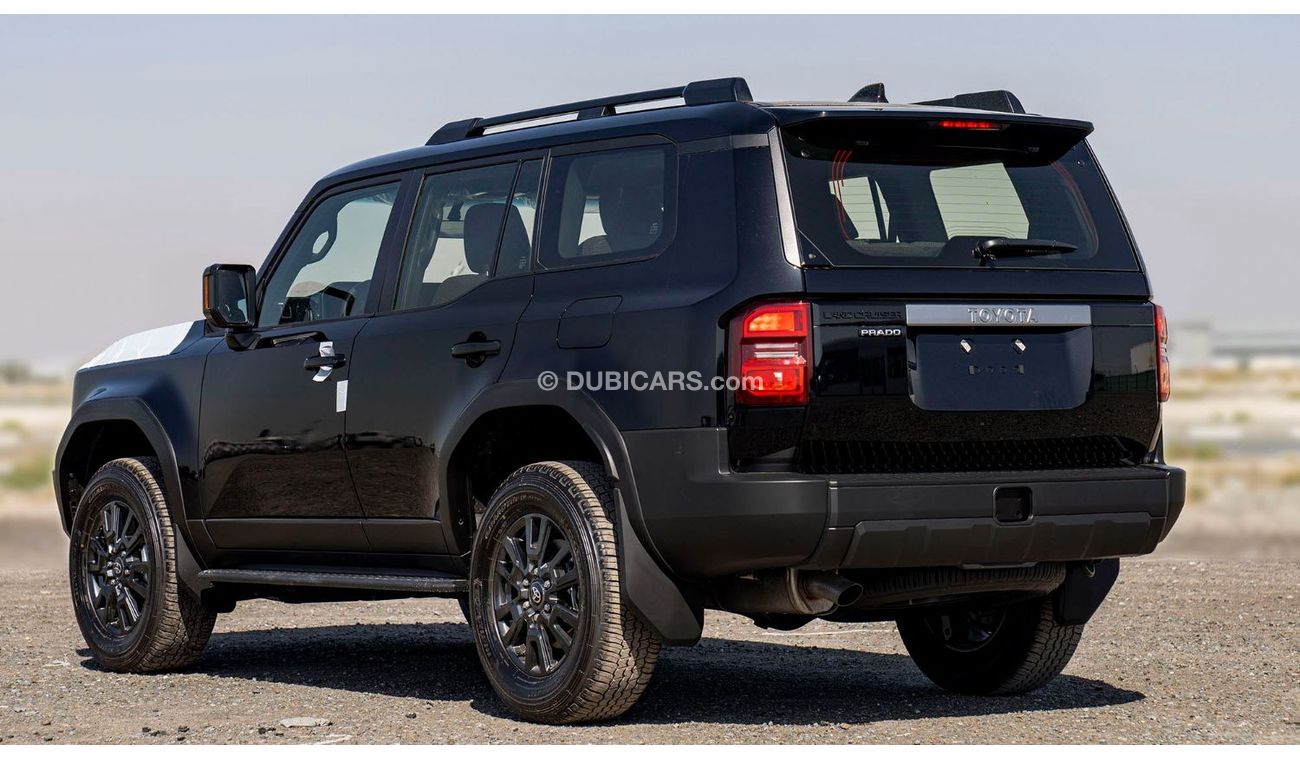 تويوتا برادو (LHD) TOYOTA PRADO 250 TX 2.8D AT MY2024 - BLACK