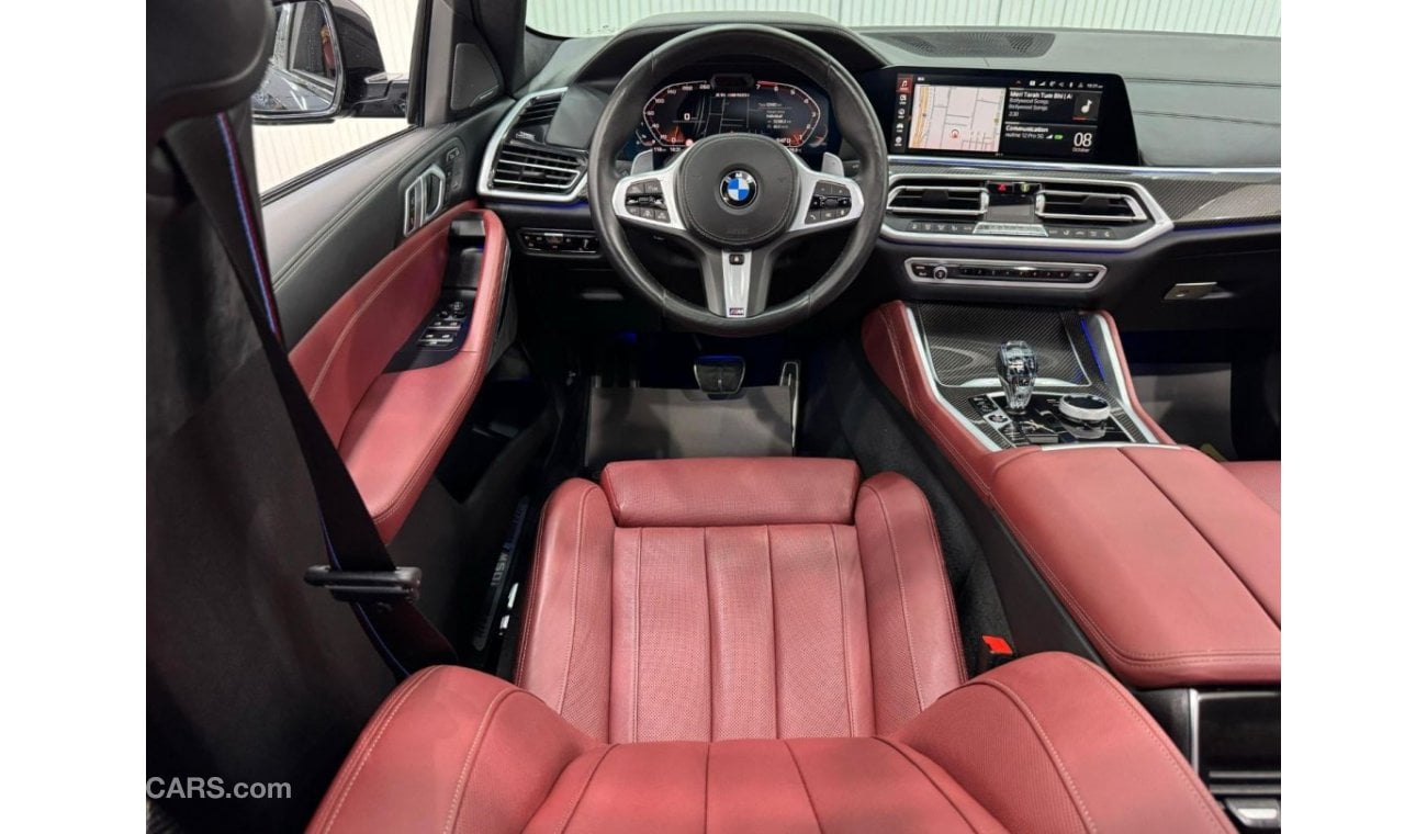 بي أم دبليو X6 2022 BMW X6 M50i, Aug 2026 BMW Warranty + Service Package, Full Service History, GCC