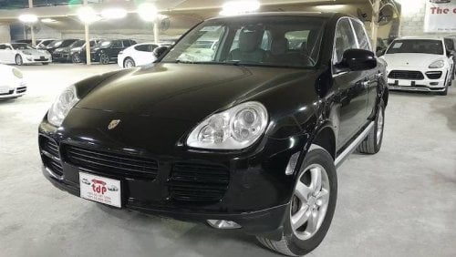 بورش كايان أس PORSCHE CAYENNE S 4.5L 2005 WITH LEATHER SEATS, T.V NAVIGATION, DRIVE RECORDER AND MUCH MORE...