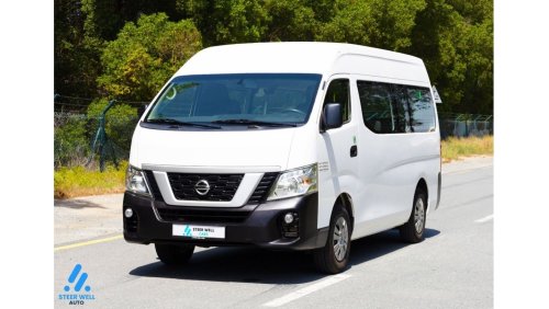 نيسان NV350 Urvan High Roof / 13 Executive Seats / 2.5 Petrol M/T / GCC / Like New Condition / Book Now