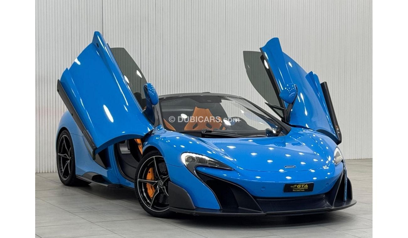 مكلارين 675LT 2016 McLaren 675LT Spider 1 Of 500, 13 Months McLaren Warranty, Carbon Fiber Package, GCC