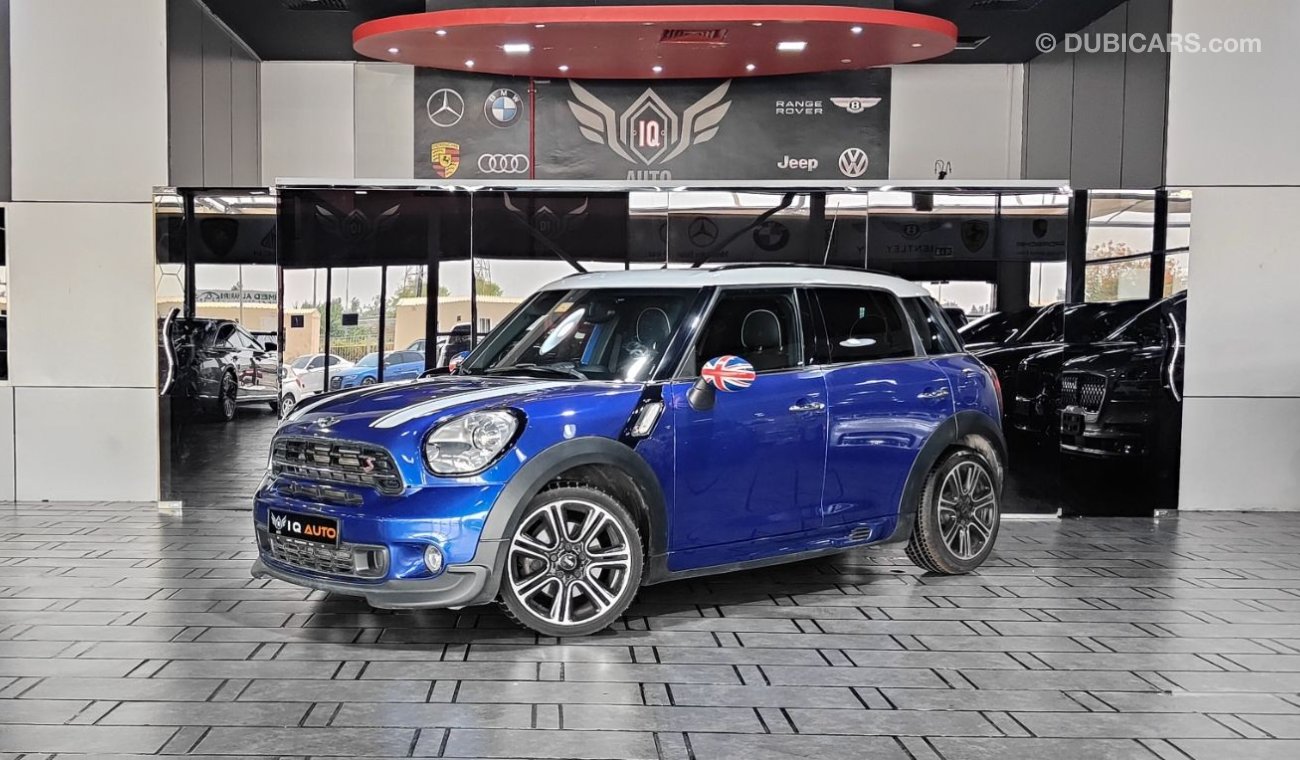 ميني كوبر إس كونتري مان AED 1,500 P.M | 2015 MINI COUNTRYMAN COOPER S JCW-KIT  | GCC | PANORAMIC ROOF | 1.6L | 190 HP