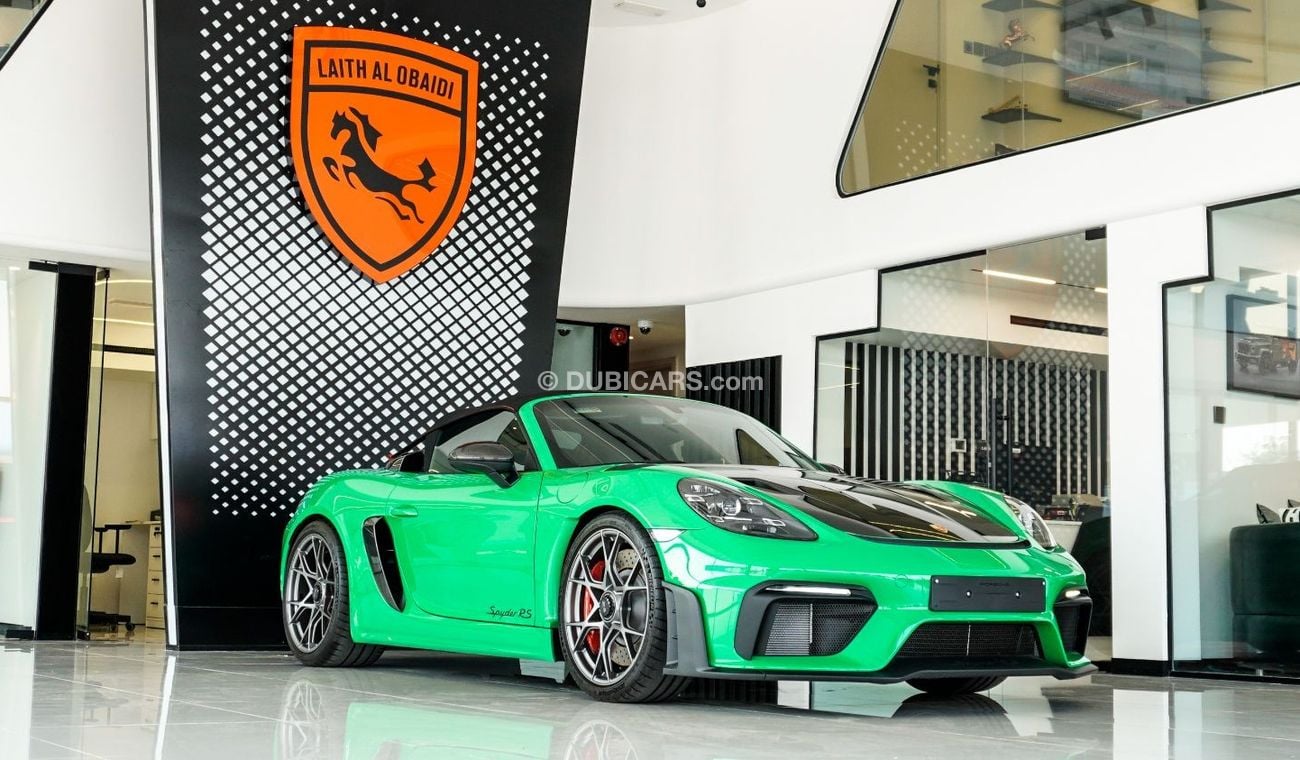 Porsche 718 Spyder RS PORSCHE 718 SPYDER WEISSACH GT4 RS, 2024, LIMITED EDITION 1 OF 500, ZERO KM