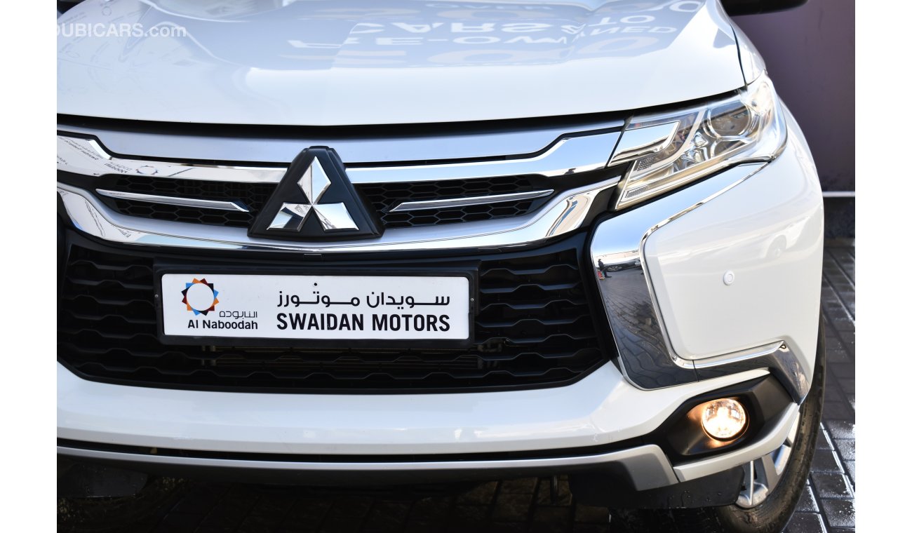 Mitsubishi Montero AED 1269 PM | 3.0L GLS GCC DEALER WARRANTY