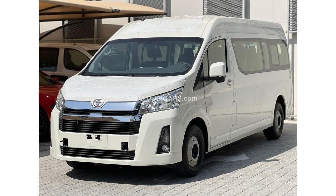 تويوتا هاياس 2025 Toyota Hiace GL 13-Seater High-Roof Full-Option 3.5L V6 Petrol M/T RWD Only For Export