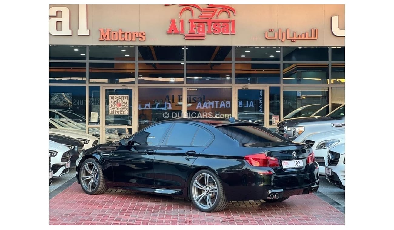 بي أم دبليو M5 Std BMW M5 4.4L  2014 85000KM  BLACK WARRANTE