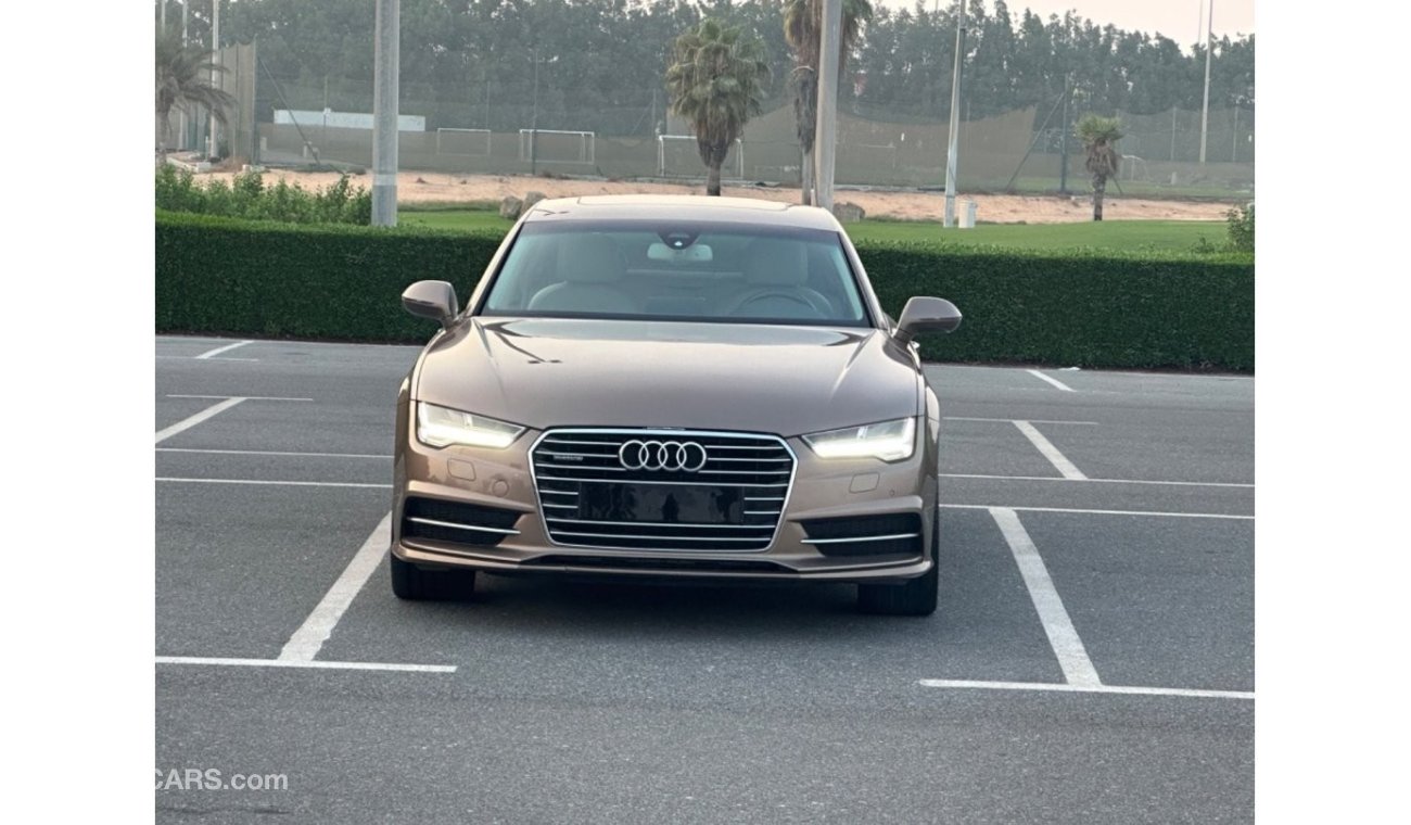 Audi A7 35 FSI quattro Exclusive MODEL 2015 GCC CAR PERFECT CONDITION INSIDE AND OUTSIDE FULL OPTION PANORAM