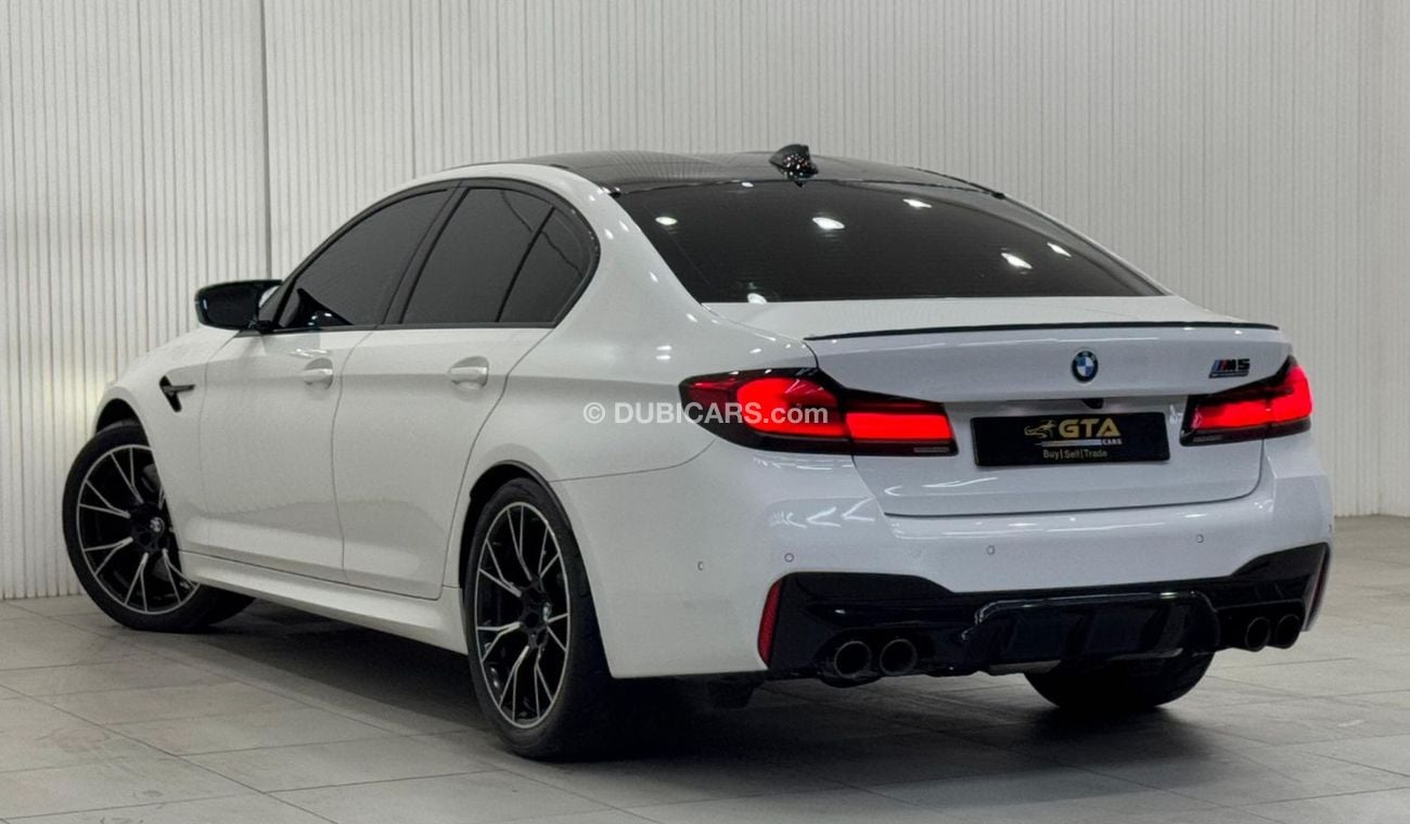 BMW M5 Competition 4.4L (625 HP) 2022 BMW M5 Competition, AGMC Agency Warranty, Full Service History, GCC