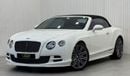 Bentley Continental GTC Speed W12 2015 Bentley Continental GTC Speed Convertible W12, Service History, Full Options, Very Lo