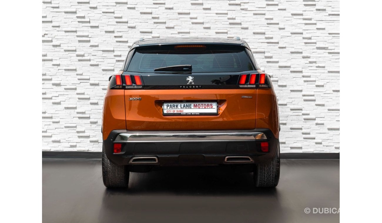 Peugeot 3008 AED 865 PM • 3008 GT-LINE • LOW KMS • GCC SPECS • FULLY LOADED TOP OPTION