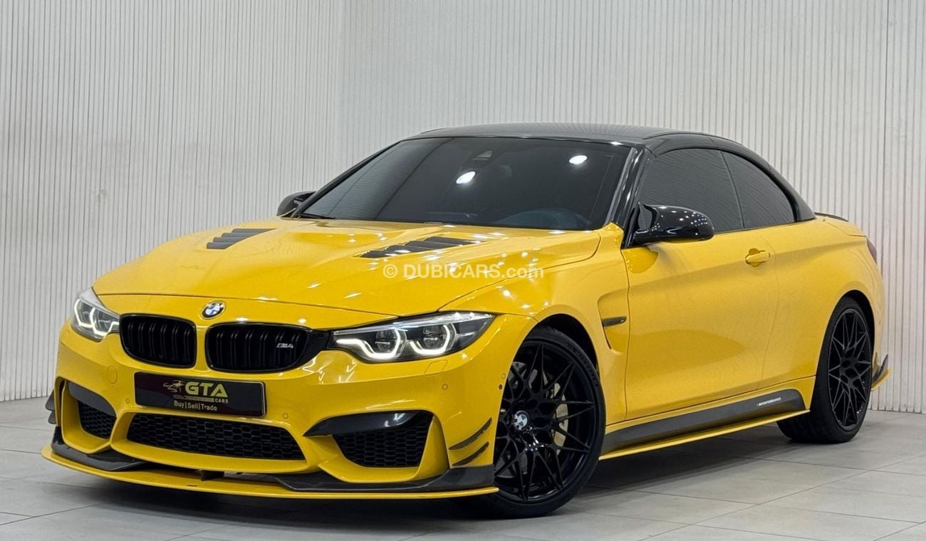 بي أم دبليو M4 2018 BMW M4 CONVERTIBLE, 1 Year warranty, Full Service History With Abu Dhabi Motors, GCC