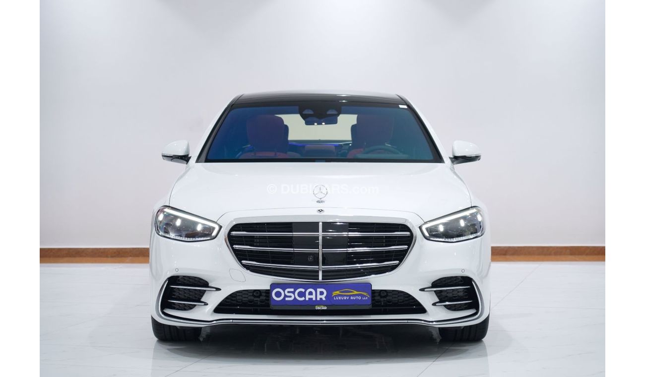 مرسيدس بنز S 500 4MATIC 3.0L Gargash 5-Year Warranty Service Contract | 2024 Mercedes-Benz S500 3.0TC+E V6