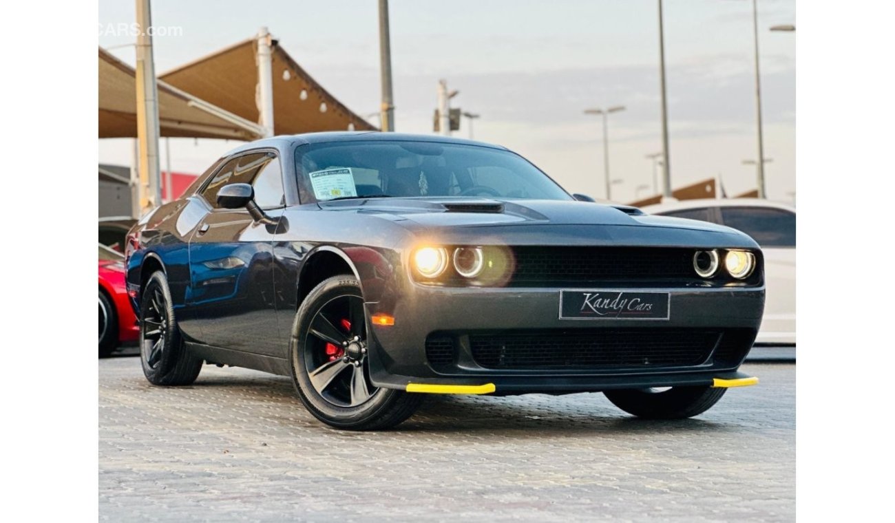 Dodge Challenger SXT | Monthly AED 1340/- | 0% DP | Touch Screen | Cruise Control | Rear View Camera | # 65552