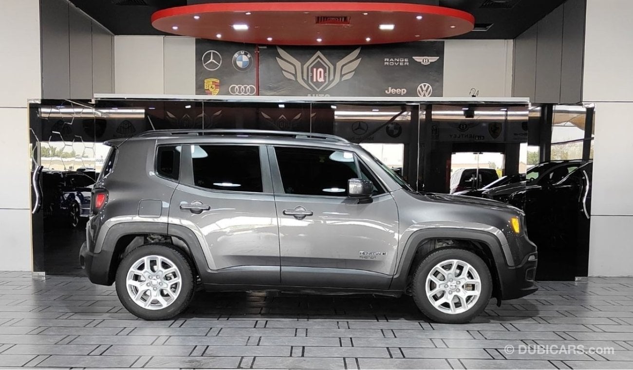 جيب رينيجيد AED 900 P.M | 2017 JEEP RENEGADE MASTER LONGITUDE 2.4 L | GCC | FULL PANORAMIC VIEW | UNDER WARRANTY