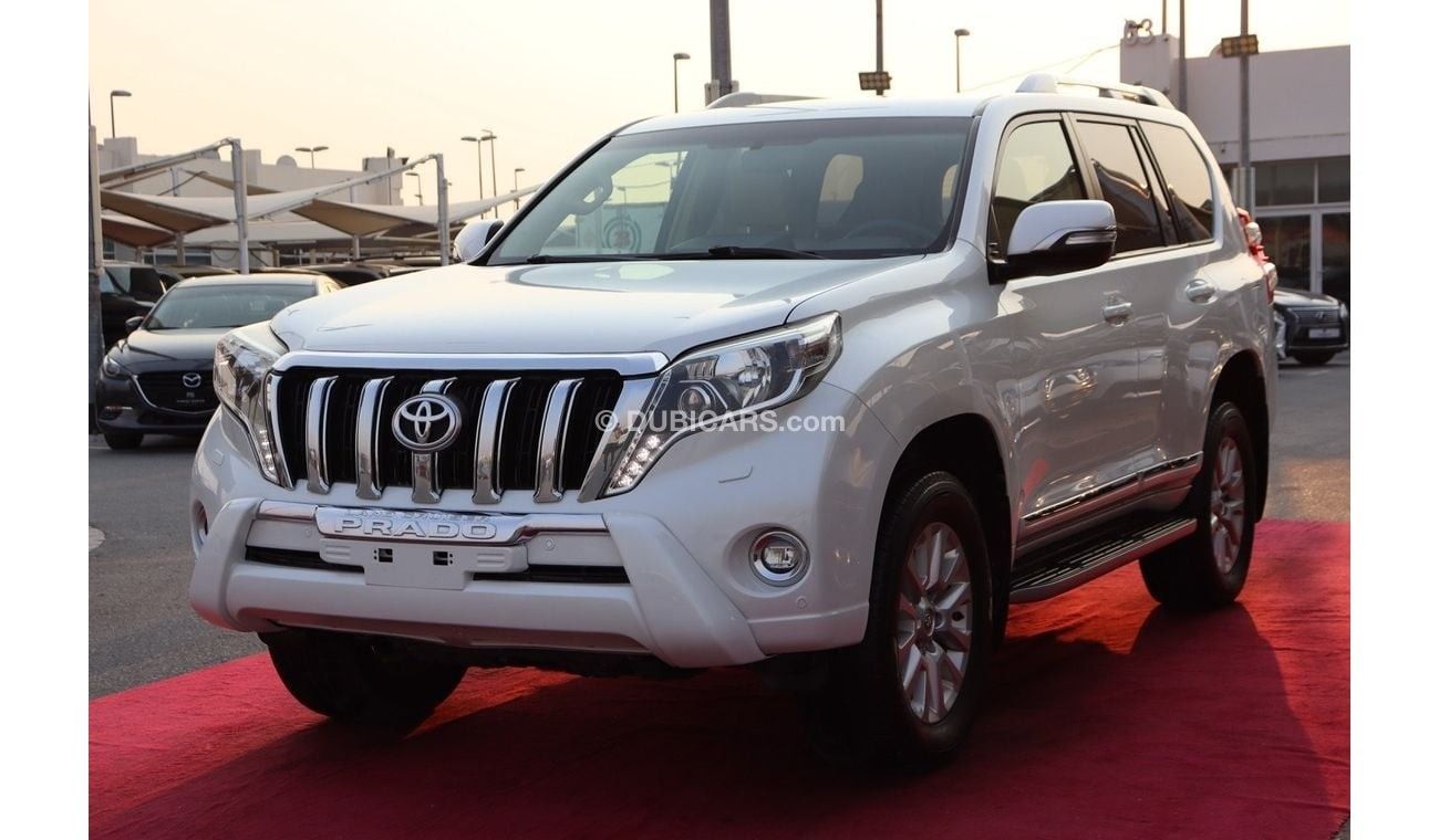 تويوتا برادو VXR 4.0L 4WD Toyota Prado VX.R / 2017 / GCC / Free Accident / V6