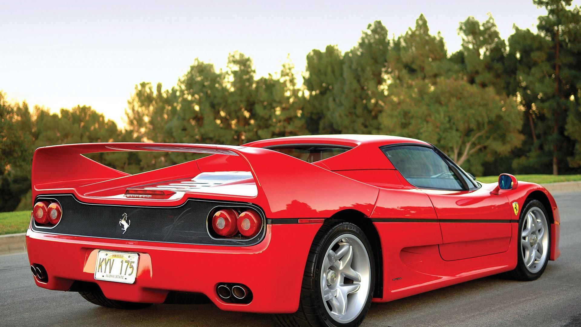 Ferrari F50 exterior - Rear Left Angled